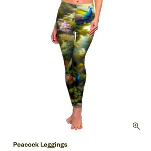 Lindsor Designs Peacock Leggings